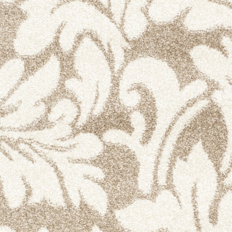 Pemberly Row Polypropylene Wheat Indoor Outdoor Rug - Runner 2'3