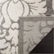 Pemberly Row Polypropylene Dark Grey Indoor Outdoor Rug - 3' x 5'