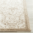 Pemberly Row Polypropylene Wheat Indoor Outdoor Rug - Runner 2'3