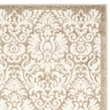 Pemberly Row Polypropylene Wheat Indoor Outdoor Rug - Runner 2'3