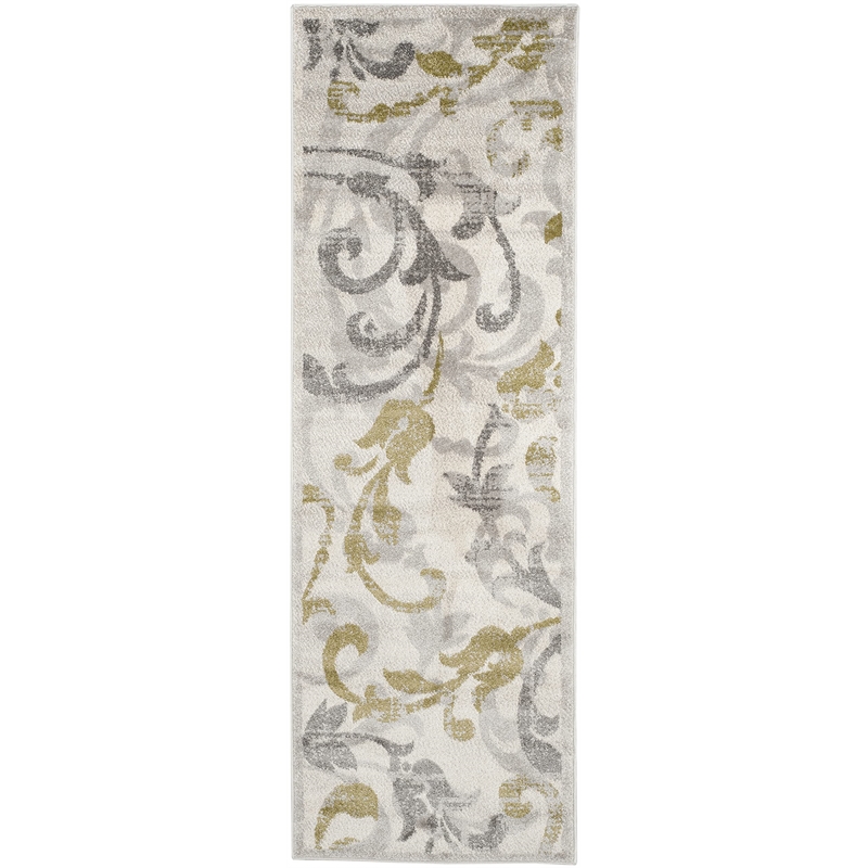Pemberly Row Polypropylene Ivory Indoor Outdoor Rug - 2'3