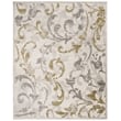 Pemberly Row Polypropylene Ivory Indoor Outdoor Rug - 8' x 10'