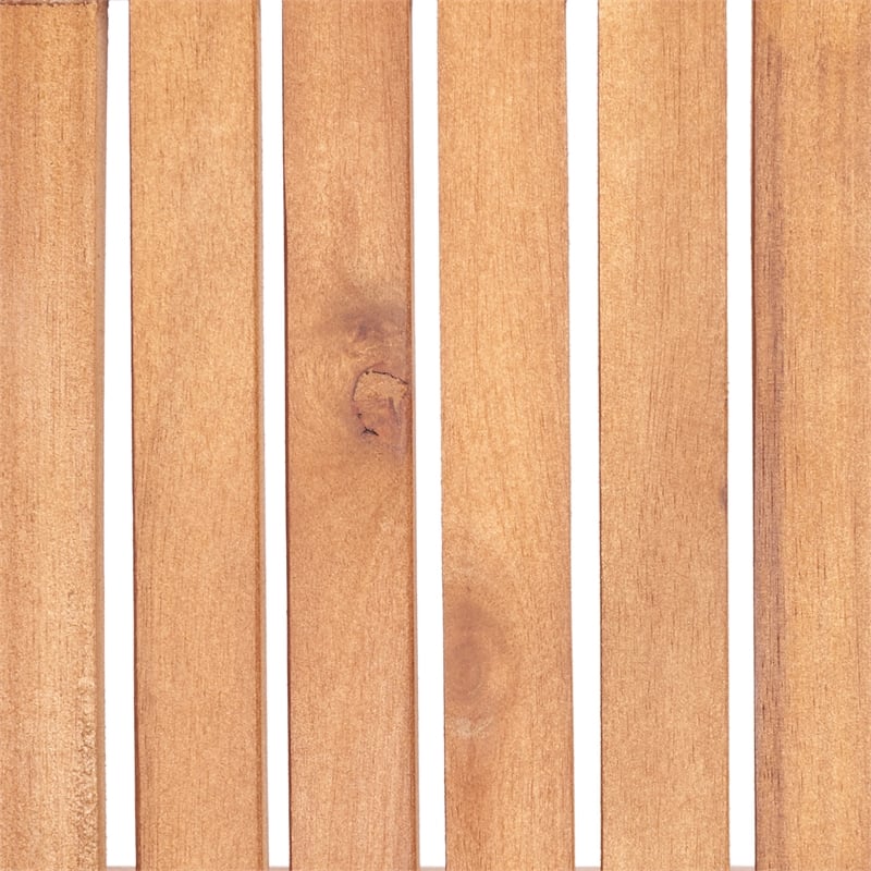 Pemberly Row Transitional Wood 4Pc Outdoor Set in Natural / Green