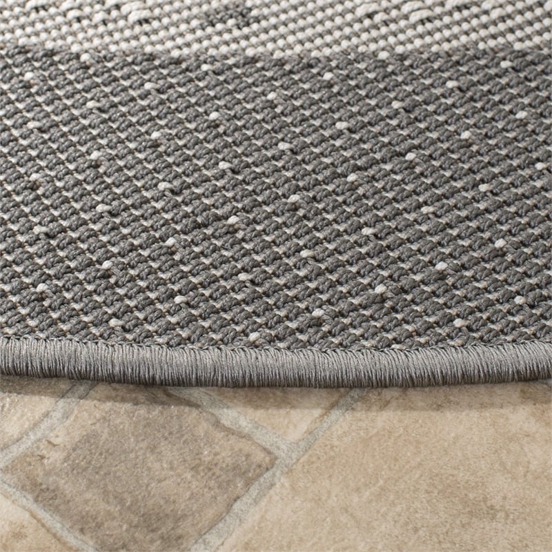 Pemberly Row Contemporary Polypropylene 6'7