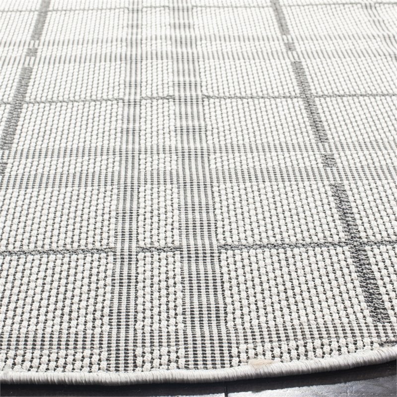 Pemberly Row Contemporary Polypropylene 6'7