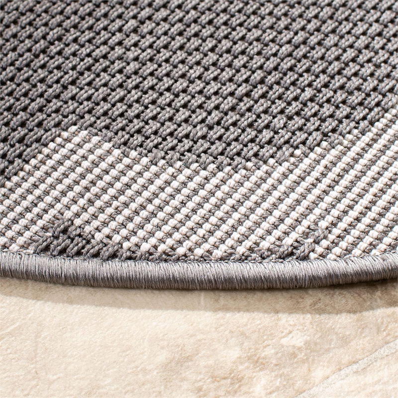 Pemberly Row Contemporary Polypropylene 6'7