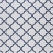 Pemberly Row Polypropylene 9' x 12' Rug in Ivory and Charcoal