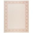 Pemberly Row Contemporary Polypropylene 8' x 10' Rug in Ivory and Beige