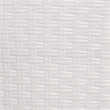 Pemberly Row Coastal Wood and Metal Arm Chair in White Finish