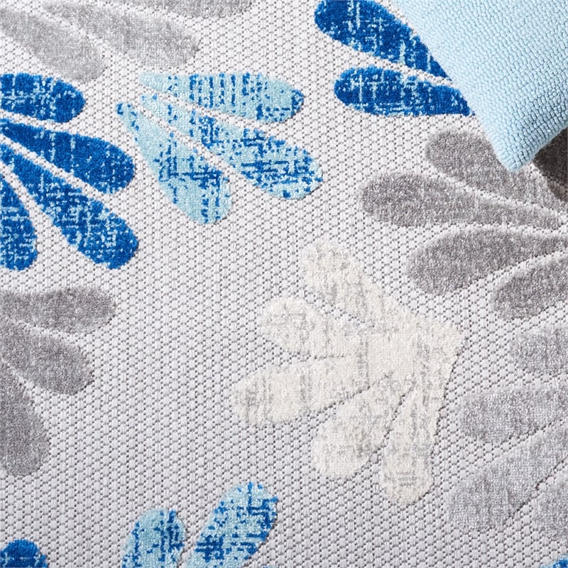 Pemberly Row Contemporary Polypropylene 5'3