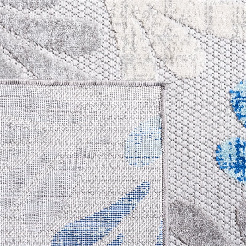 Pemberly Row Contemporary Polypropylene 5'3