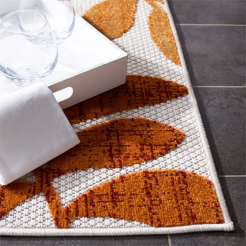 Pemberly Row Contemporary Polypropylene 5'3