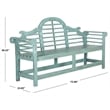 Pemberly Row Bench for Entryway or Patio with Versatile Everyday Style