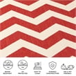 Pemberly Row Red Indoor Outdoor Runner Rug 2'7