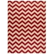 Pemberly Row Red Indoor Outdoor Area Rug 9' x 12' for Any Room