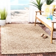 Pemberly Row Red Indoor Outdoor Area Rug 9' x 12' for Home Decor