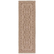 Pemberly Row Indoor Outdoor Runner Rug in Brown - 2'7