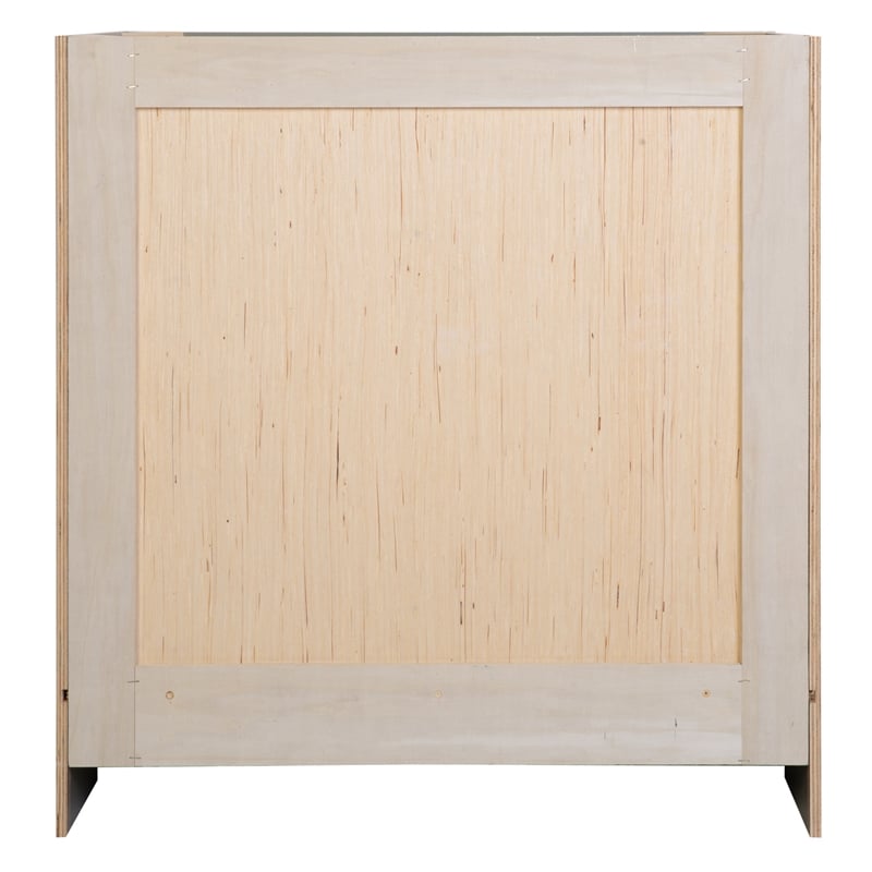 Pemberly Row Wood Vanity Without Top in Hunter Green-Unassembled 30