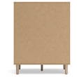 Pemberly Row Engineered Wood Contemporary Beige Chest of Drawers