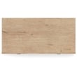 Pemberly Row Engineered Wood Contemporary Beige Chest of Drawers