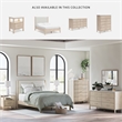 Pemberly Row Engineered Wood Transitional Brown & White Dresser