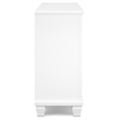 Pemberly Row Wooden Modern / Contemporary White Bedroom Dresser
