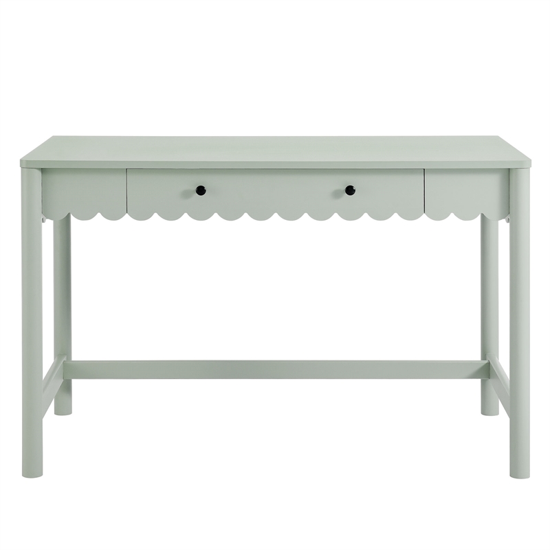 Pemberly Row Wooden Modern / Contemporary Writing Desk in Sage