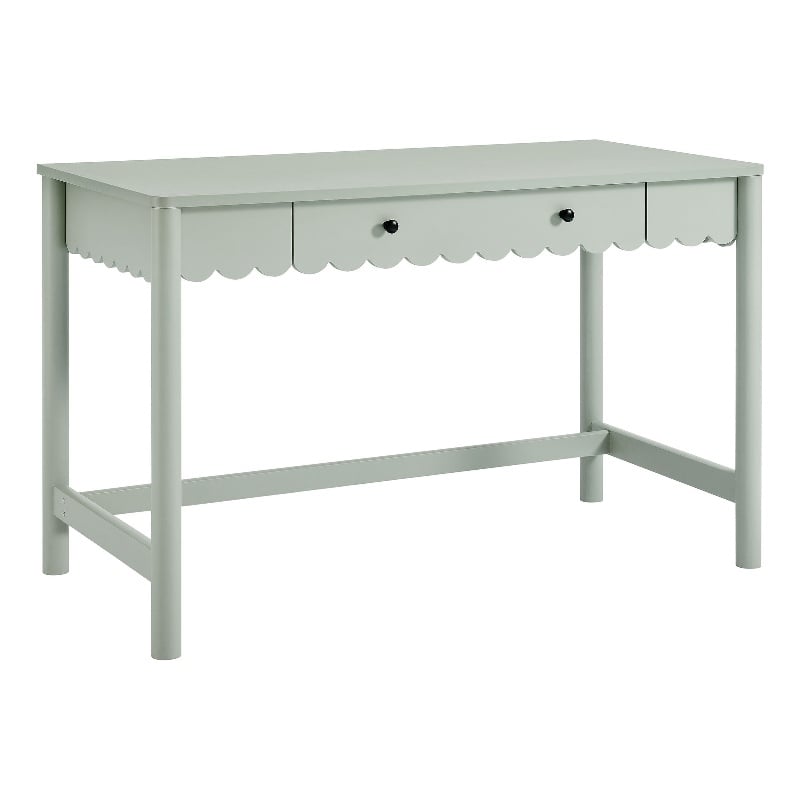 Pemberly Row Wooden Modern / Contemporary Writing Desk in Sage