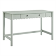 Pemberly Row Wooden Modern / Contemporary Writing Desk in Sage
