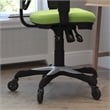 Pemberly Row Mid-Back Ergonomic Multifunction Mesh Chair with Wheels in Green