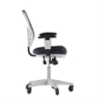 Pemberly Row Mid-Back Ergonomic Multifunction Mesh Chair with Wheels-Dark Gray