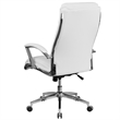 Pemberly Row Modern / Contemporary Leather Office Chair in White