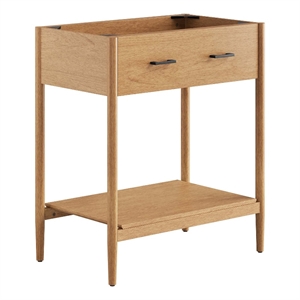 Pemberly Row 30&quot Bathroom Vanity Cabinet (Sink Basin Not Included) in Natural