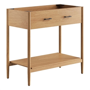 Pemberly Row 36&quot Bathroom Vanity Cabinet (Sink Basin Not Included) in Natural