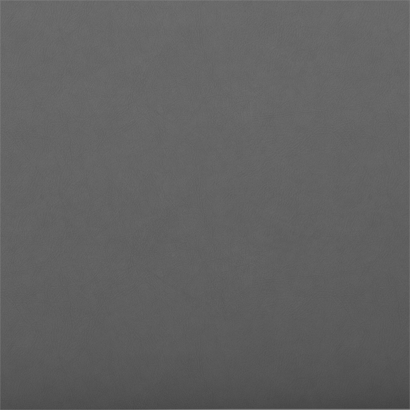 Pemberly Row Modern / Contemporary Leather Love Seat in Black