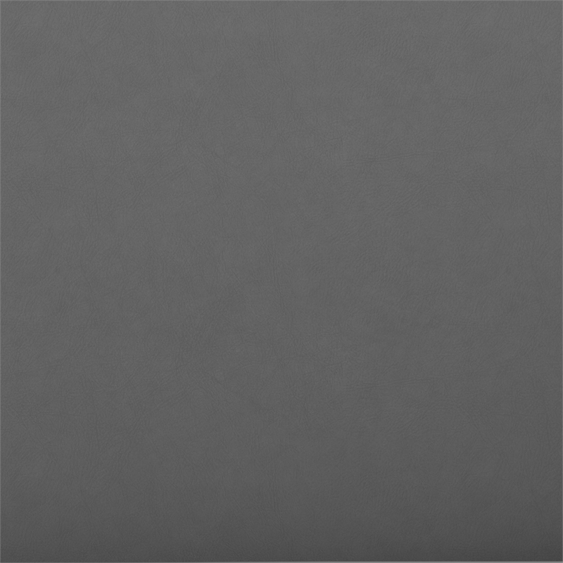 Pemberly Row Modern / Contemporary Leather Love Seat in Black