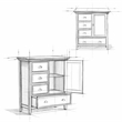 Pemberly Row Solid Wood 39