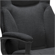 Pemberly Row Contemporary Style Office Swivel Chair in Black