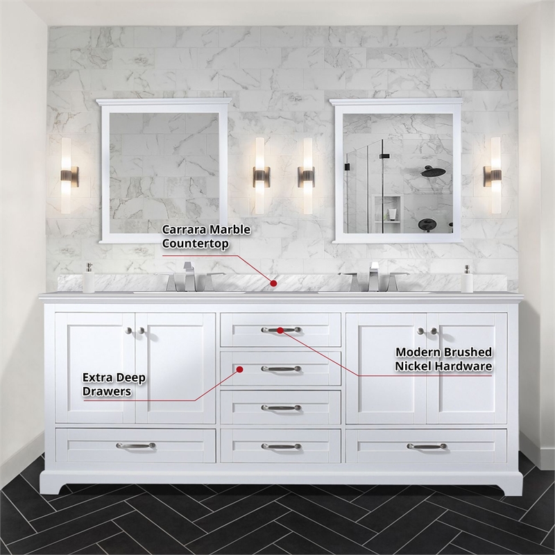 Pemberly Row Wooden Contemporary 80