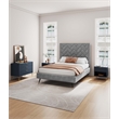 Pemberly Row 2-Piece Standard 3-Drawer Dresser and 1.0 Nightstand in Blue