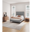 Pemberly Row 2-Piece Standard 3-Drawer Dresser & 1.0 Nightstand in Golden Brown