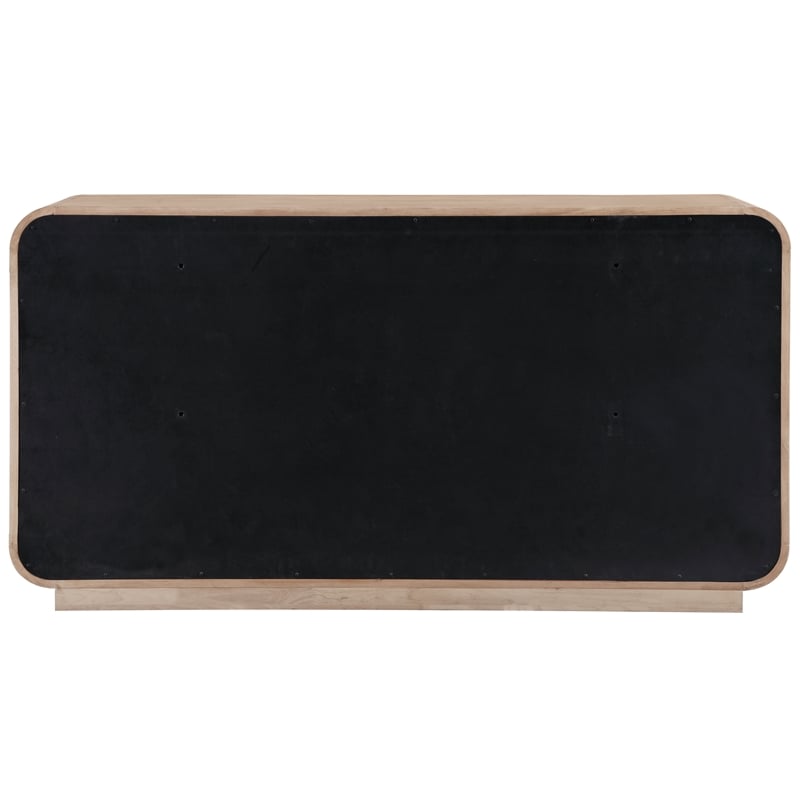 Pemberly Row Modern / Contemporary Natural Solid Wood Dresser