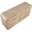 Pemberly Row Modern / Contemporary Natural Solid Wood Dresser