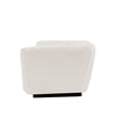 Pemberly Row Sofa with Solid Wood Frame and Pillows in Cream