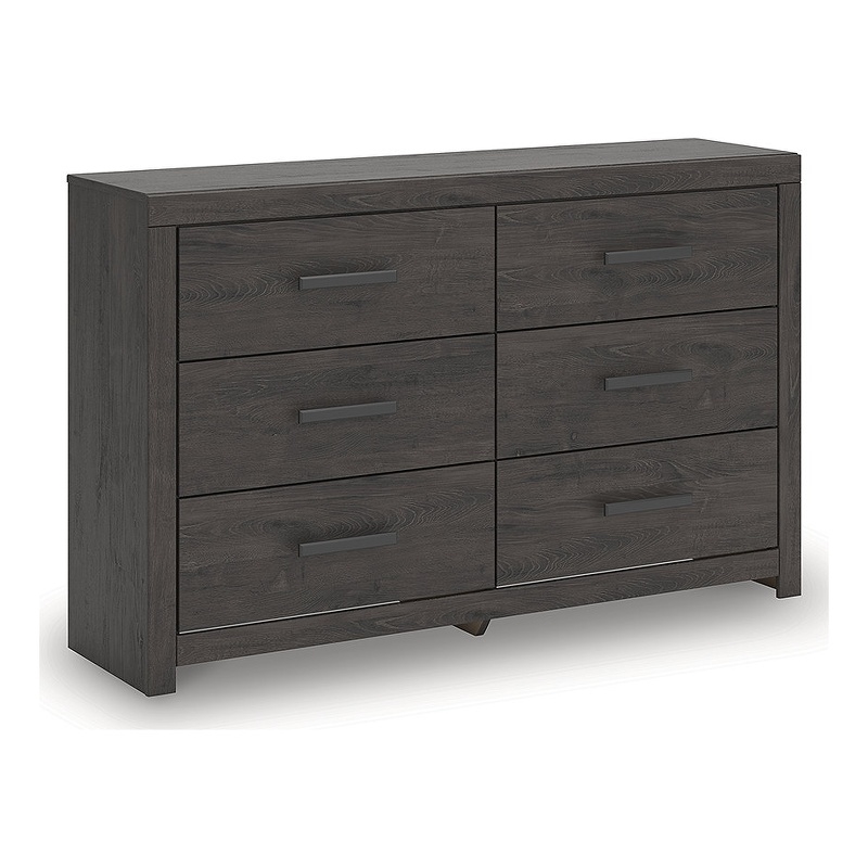 Pemberly Row Engineered Wood Modern / Contemporary Dark Gray Dresser