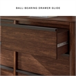 Pemberly Row Wooden Modern / Contemporary Dark Bedroom Dresser
