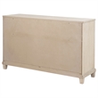 Pemberly Row 6-Drawer Wood Bedroom Dresser Cabinet in Washed Oak Brown