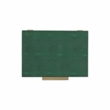 Pemberly Row Set of 2 Rectangular Box Set in Green Faux Shagreen