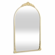 Pemberly Row Handmade Contemporary Victorian Gold Wall Accent Mirror