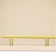 Pemberly Row Fish Scale Pattern Tray with Gold Handles in Gold